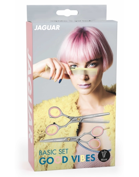 Jaguar sæt Pre Style Relax 'Good Vibes' - Lækkert frisørsæt